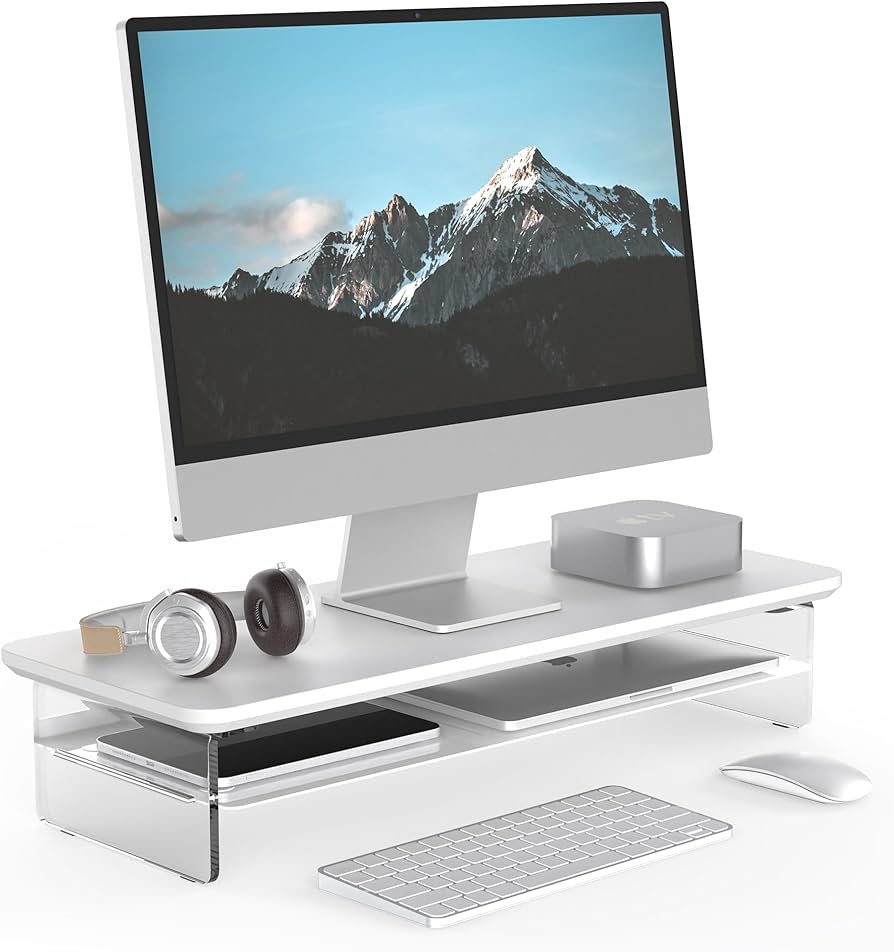 Amazon.co.jp: Fenge モニター台 モニタースタンド 卓上 机上台